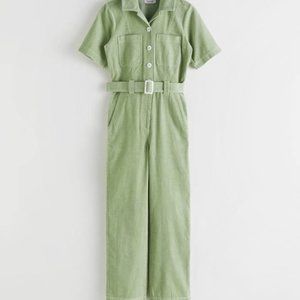 & Other Stories Corduroy Jumpsuit NWT